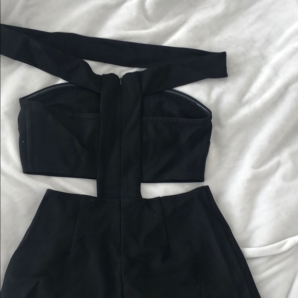 Never worn: Black cut-out romper size small - Picture 5 of 7